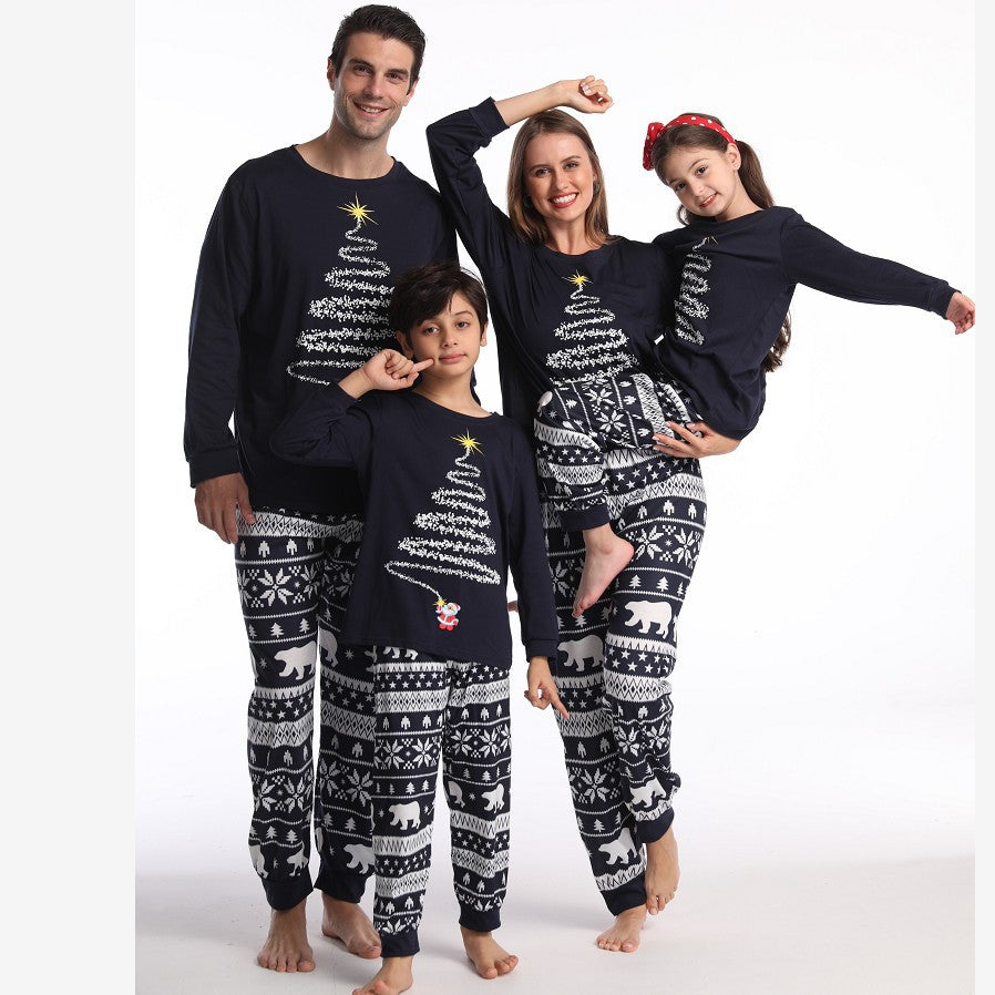 Christmas Polar Express Pajamas Navy