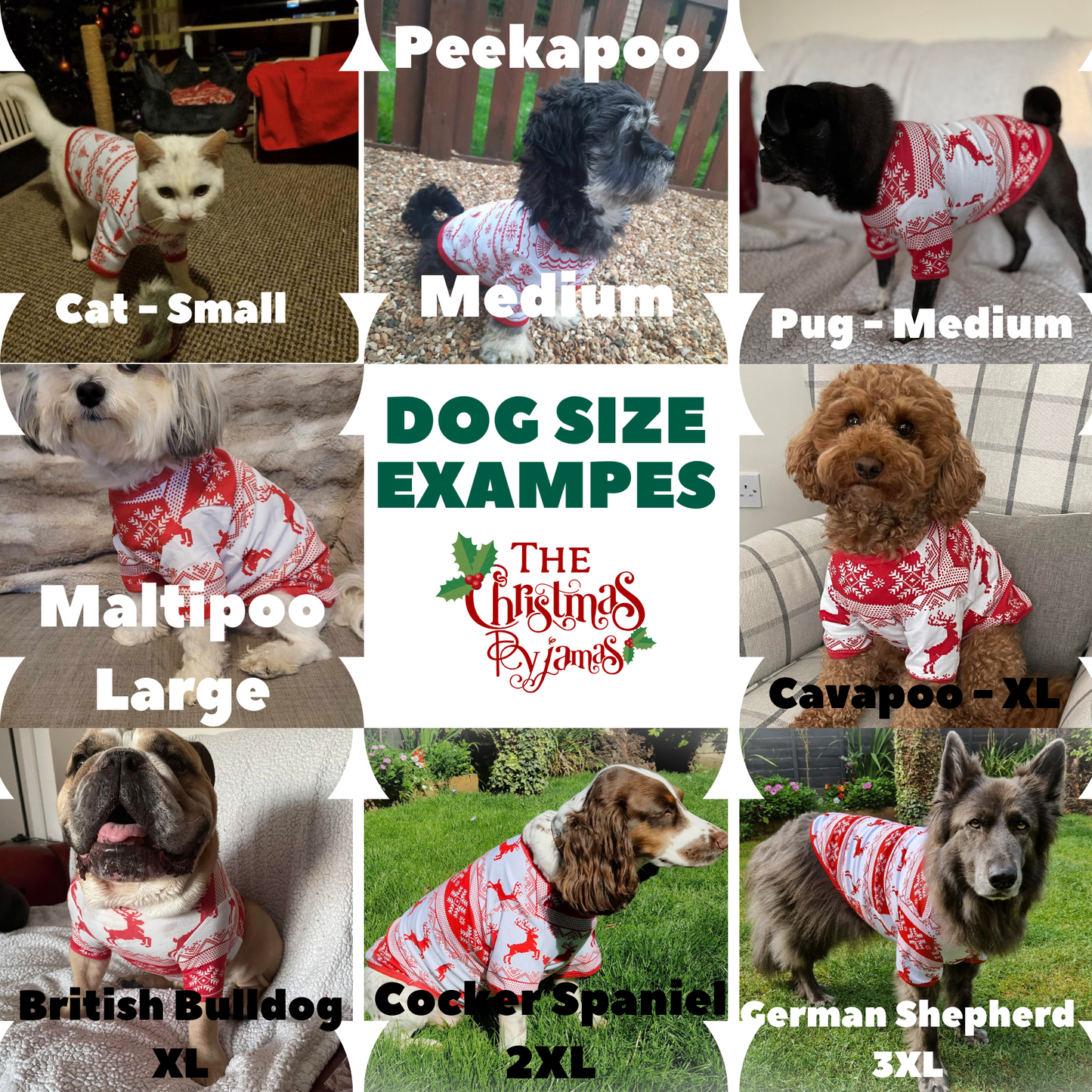 Pet Christmas Pajamas