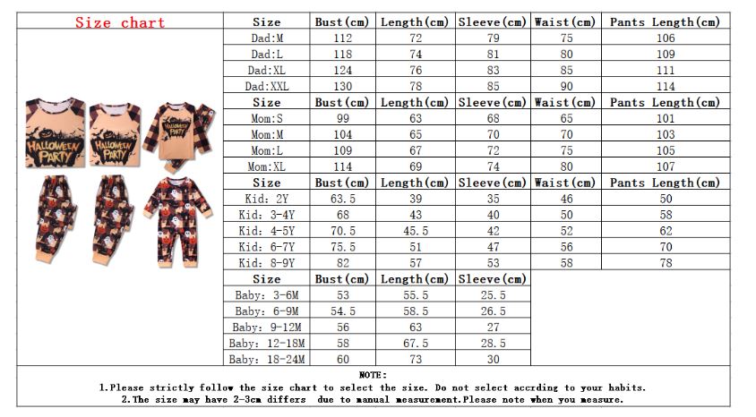 Halloween Family Pajamas