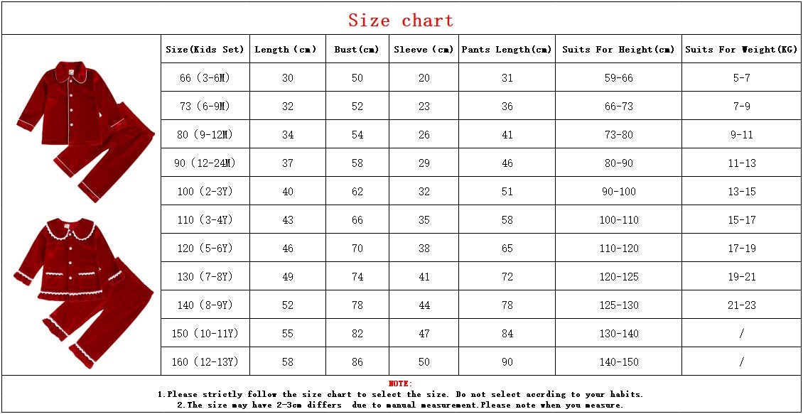 Velvet Christmas Pajamas