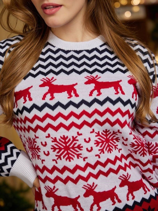White Christmas Jumper