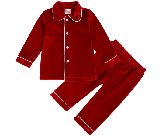 Velvet Christmas Pajamas
