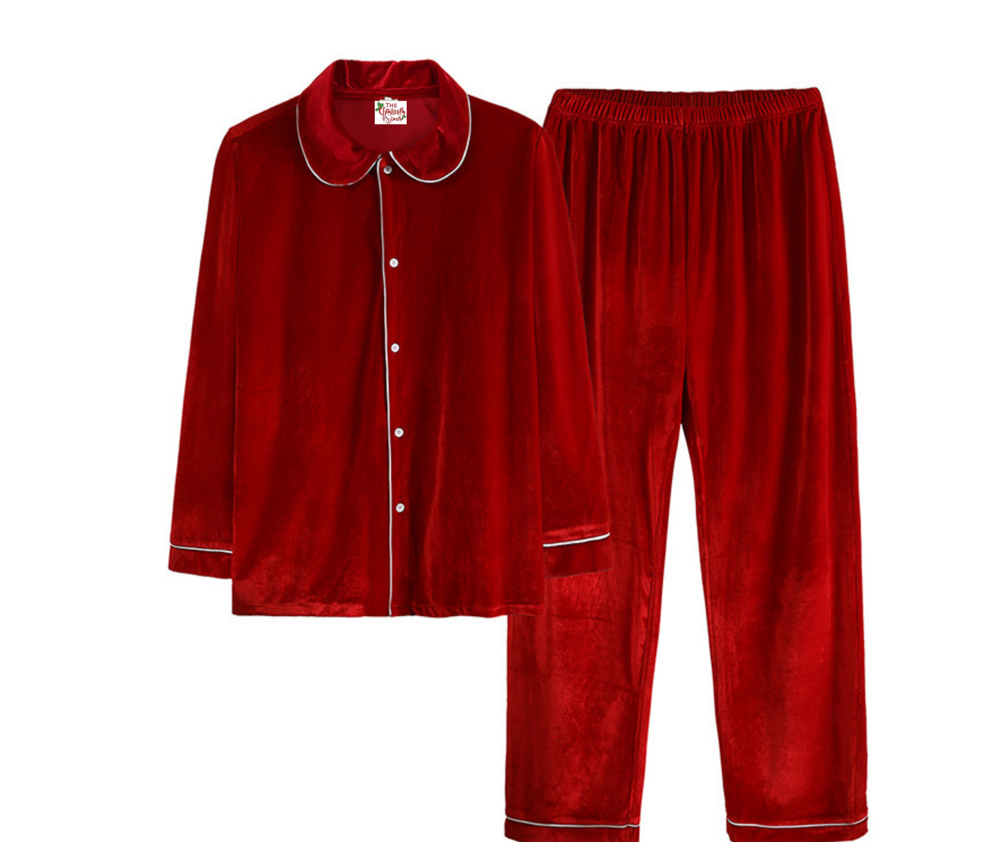 Adult Red Velvet PJs