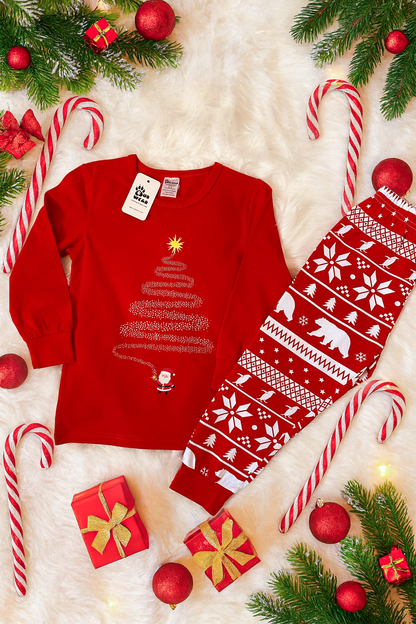 Red Magical Christmas Pyjamas