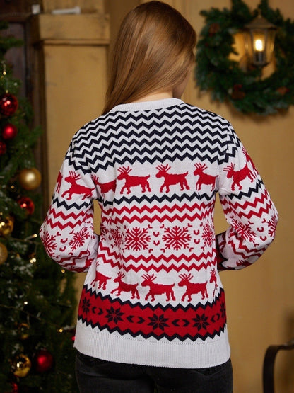 White Christmas Jumper